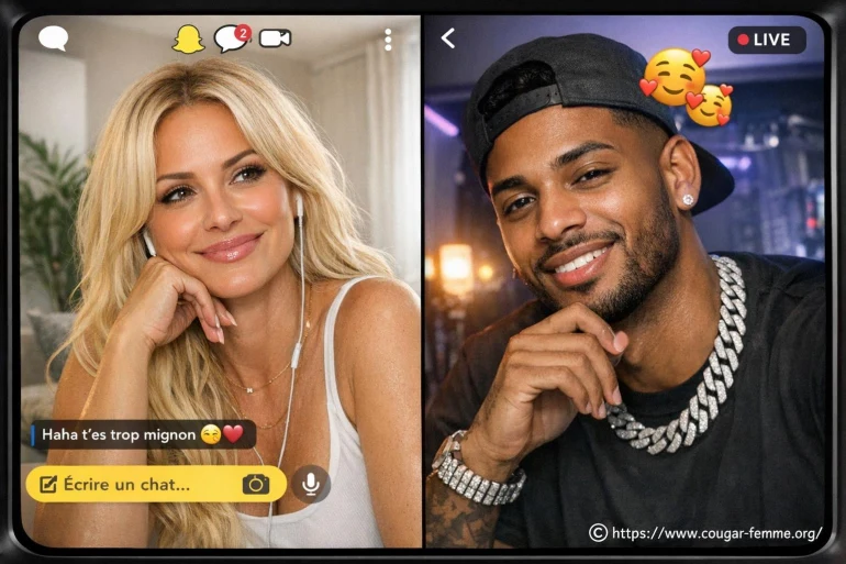 Est-il possible de trouver une femme cougar sur Snapchat ?