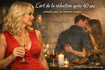 L’art de la séduction après 40 ans : conseils pour femmes cougars