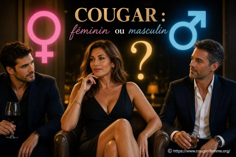Cougar : est-ce un mot féminin ou masculin ?
